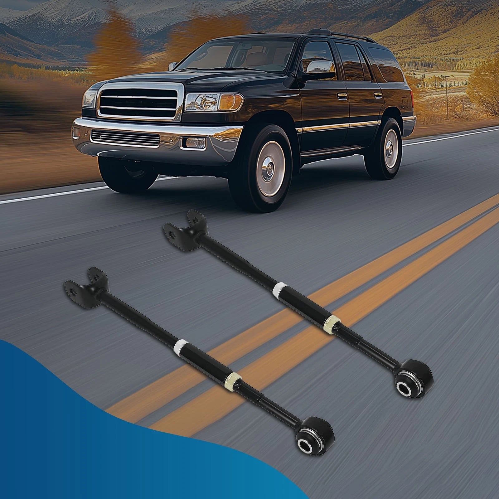 2X Rear Lower Control Arms for Toyota Avalon (2005–2013), Camry (2002–2011)