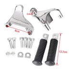 Passenger Foot Pegs Mounting Kit for Harley Sportster XL 883 1200 (14-15)