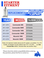Starter for Can-Am Commander 800R (2012–2020) with Relay