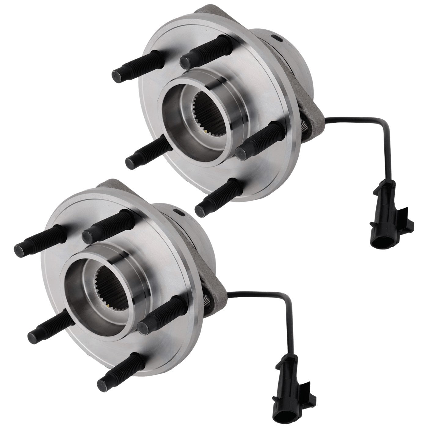 Set of 2 Front Wheel Hubs for Chevy G6