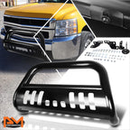 Clear Corner Smoked Upper Headlight Lamps for Chevy Silverado/Avalanche (2003–2006)