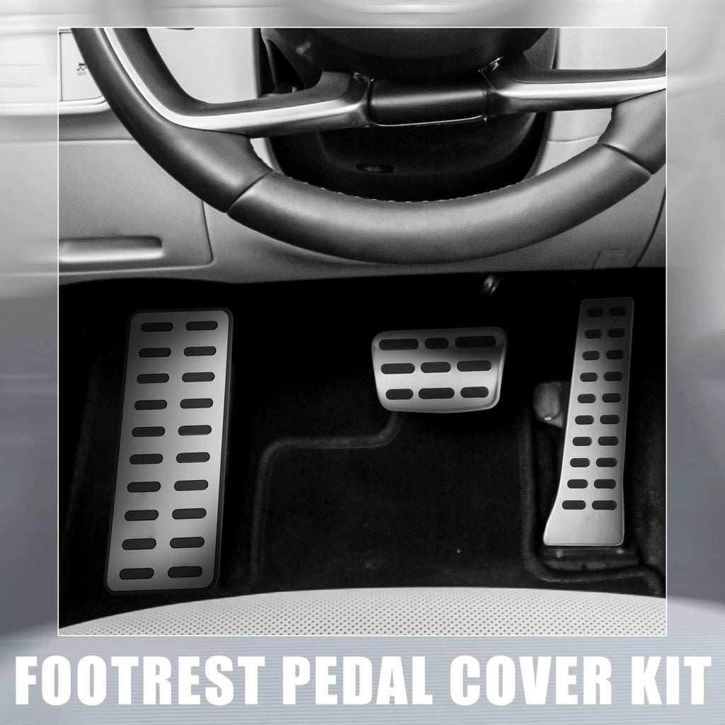 Set of 2 Anti Slip Brake Gas Accelerator Pedal Pads for Hyundai Tucson (2016–2023)