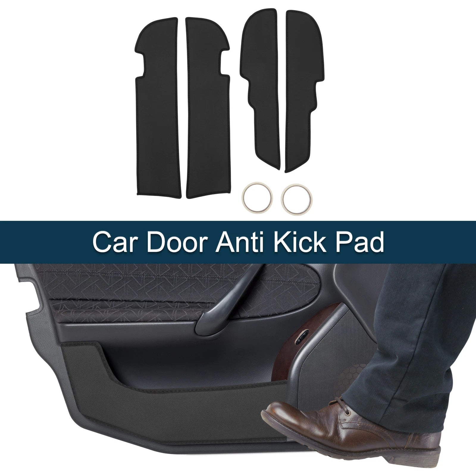 Set of 1 Car Door Anti Kick Pad Sticker Protector for Toyota Prado (2014)
