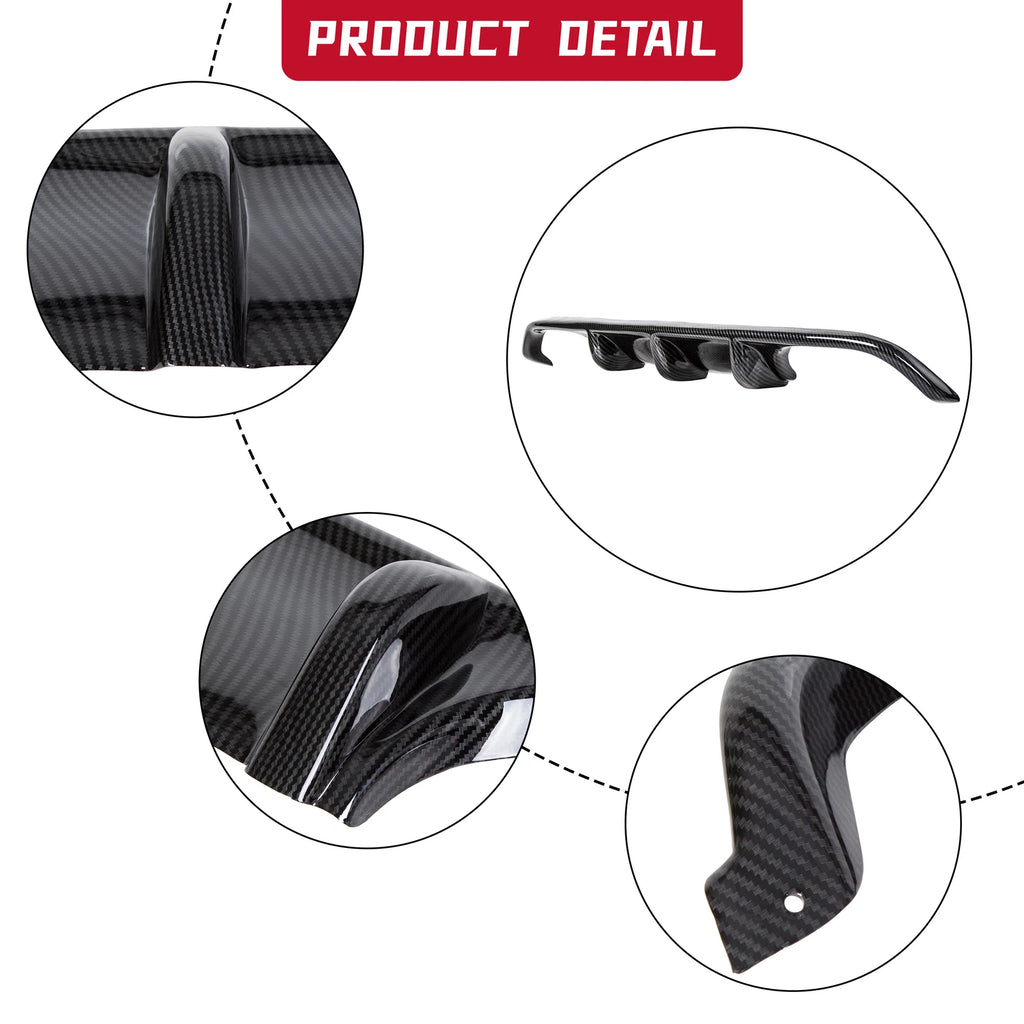 Carbon Fiber Rear Bumper Diffuser for BMW F8X M3 M4 (2015–2018)