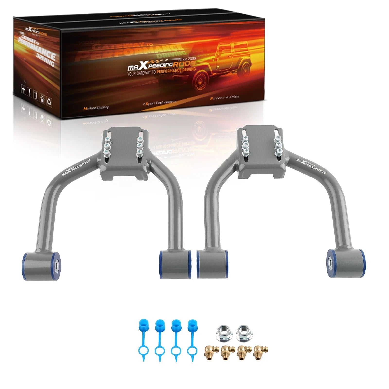 2X Adjustable Front Upper Control Arm Camber Kit for Lexus IS300 (2001–2005)