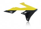 Acerbis Radiator Shrouds for Suzuki RM-Z (2018–2023) Yellow/Black
