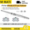 Rear Axle Shaft & Wheel Hub for Honda Recon 250 TRX250TM TRX250TE (2002–2004) 42311-HM8-000