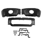 Front Steel Bumper Face Bar w/ Fog Light Hole for Ford F150 (2009–2014)