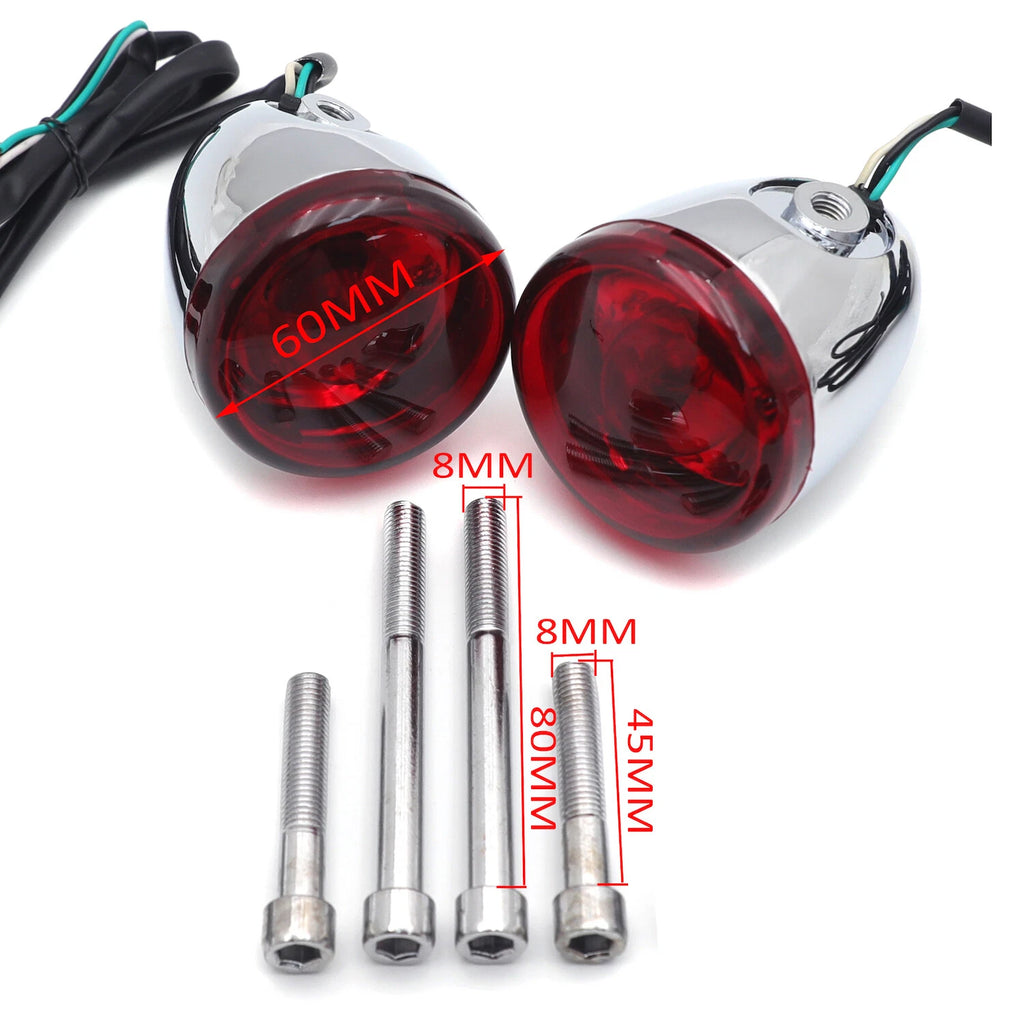 Rear Turn Signal Light Indicator for Harley Sportster XL883 FLDE FLHC FLSB (2014–2023)