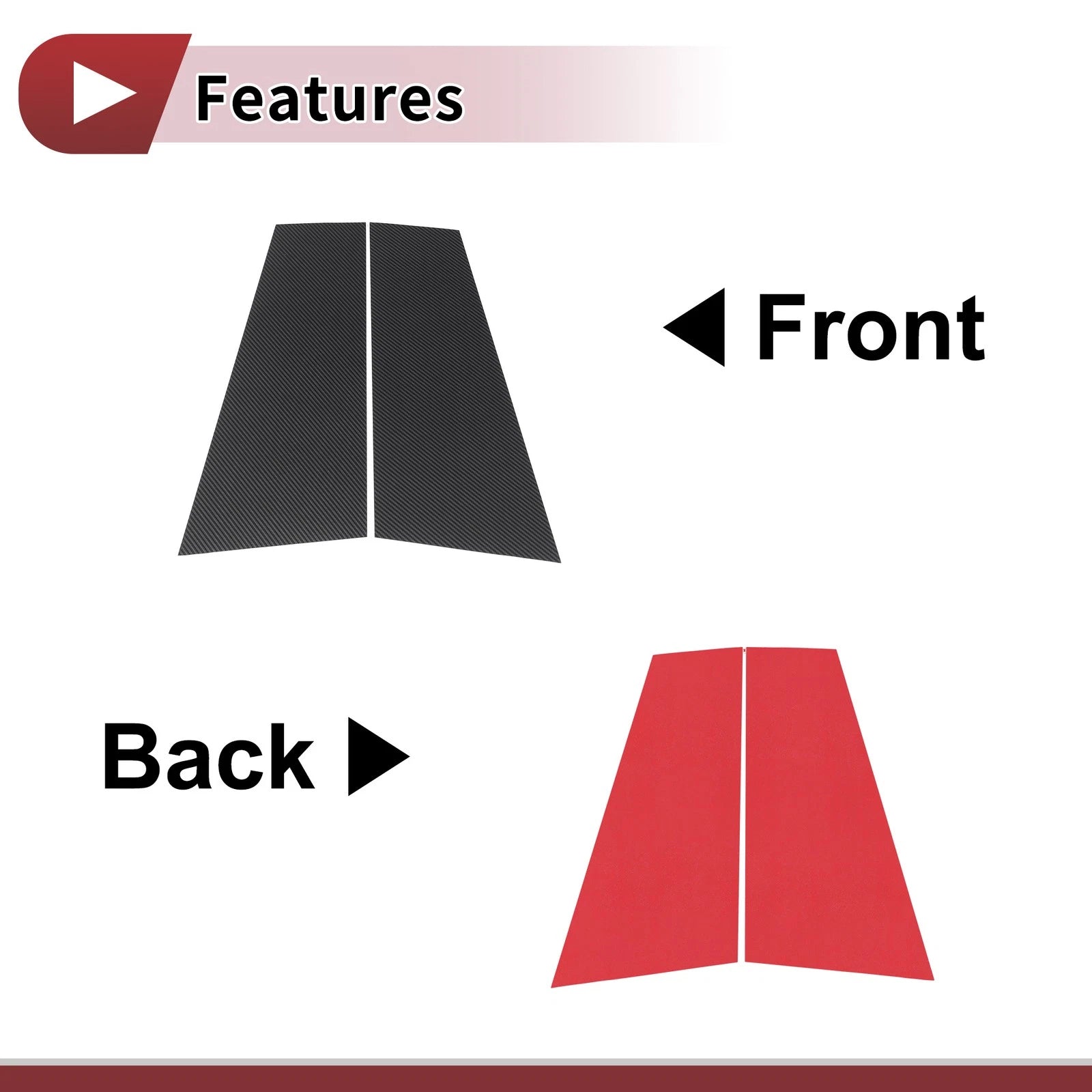 Door Pillar Window Trim for BMW 4-Series (2021–2024)