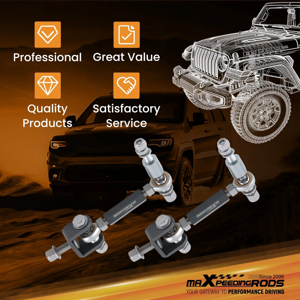 Adjustable Front Sway Bar Link for Dodge Ram 2500 3500 (2003–2008)