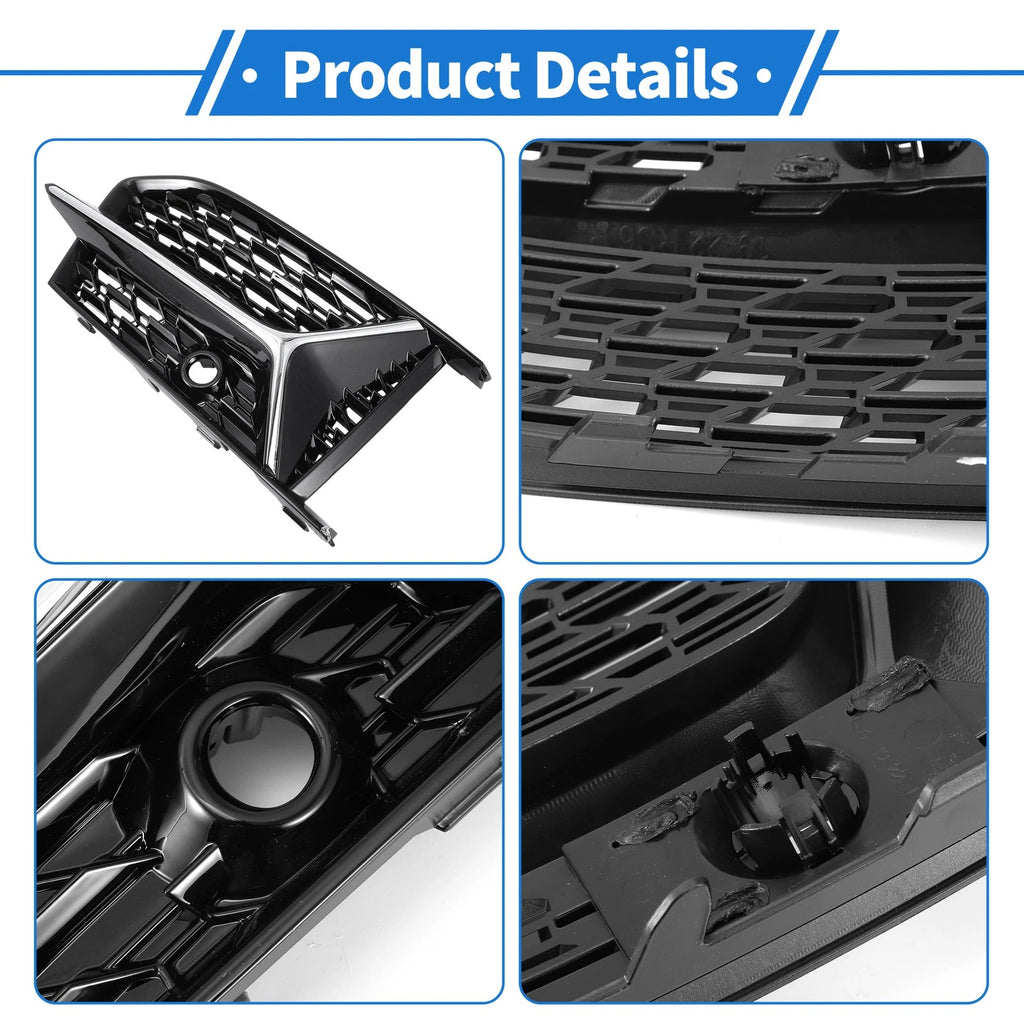 2X Fog Light Grills for Audi A6 (2019–2023) No. 4K0807151A