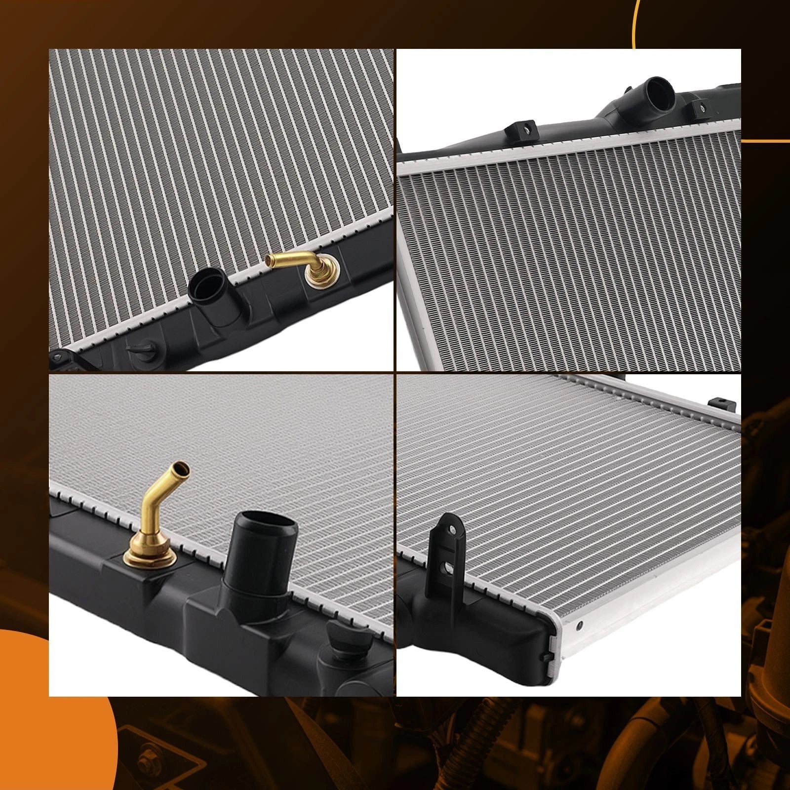 Cooling Radiator for Honda Crosstour Accord 2010–2015 3.5L V6