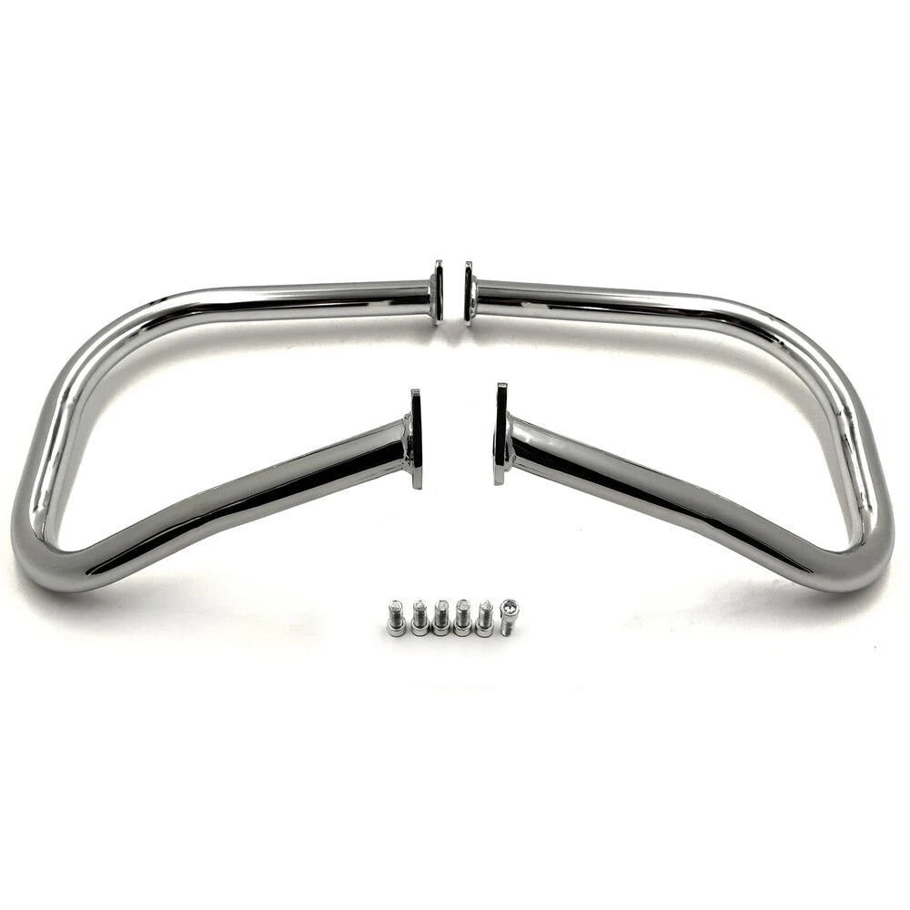 Chrome Rear Highway Crash Bars Guard for Indian Chieftain Roadmaster (2014–2018)