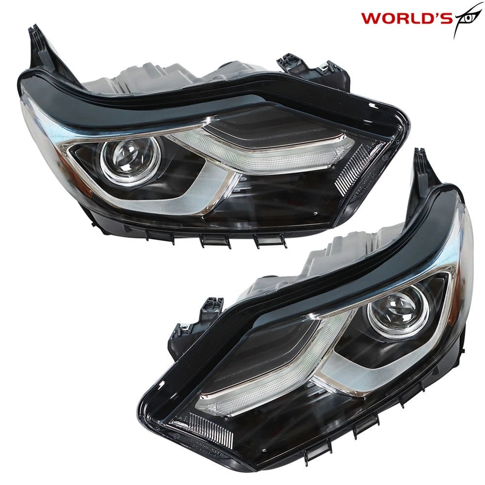Chrome Headlights with DRL for Chevrolet Equinox (2018–2019)