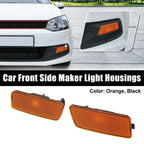 Pair of Amber Lens Front Bumper Side Markers for Volkswagen GTI (2010–2014)