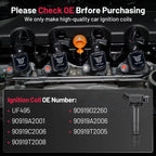 Set of 6 Ignition Coil Pack UF495 for Toyota Tacoma 4.0L V6 (2005–2015)