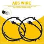 2X ABS Wheel Speed Sensor Wire Harness for Chevrolet Impala