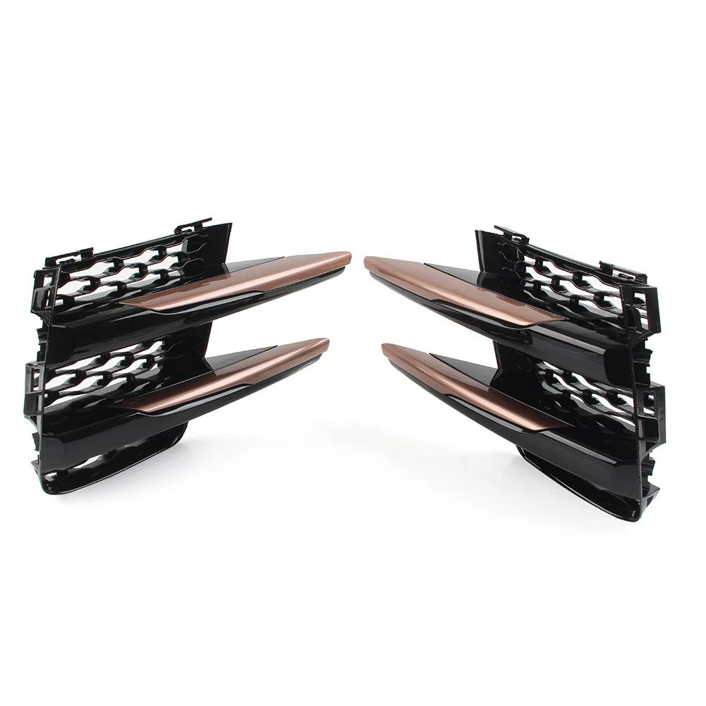 2X Front Bumper Fog Lamp Grille Cover for Land Rover Range Rover Velar (2017–2022)