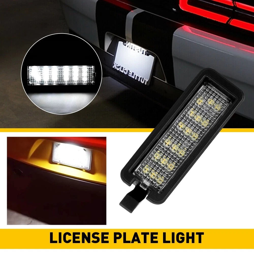 LED License Plate Light for Dodge Charger Challenger (2015–2022) 6000K
