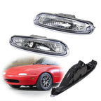 Clear Front Bumper Signal Lights for Mazda MX-5 Miata (1990–1997)