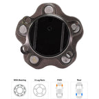 Wheel Hubs for Nissan Rogue (2014–2020) Rear Left & Right with Bearing FWD