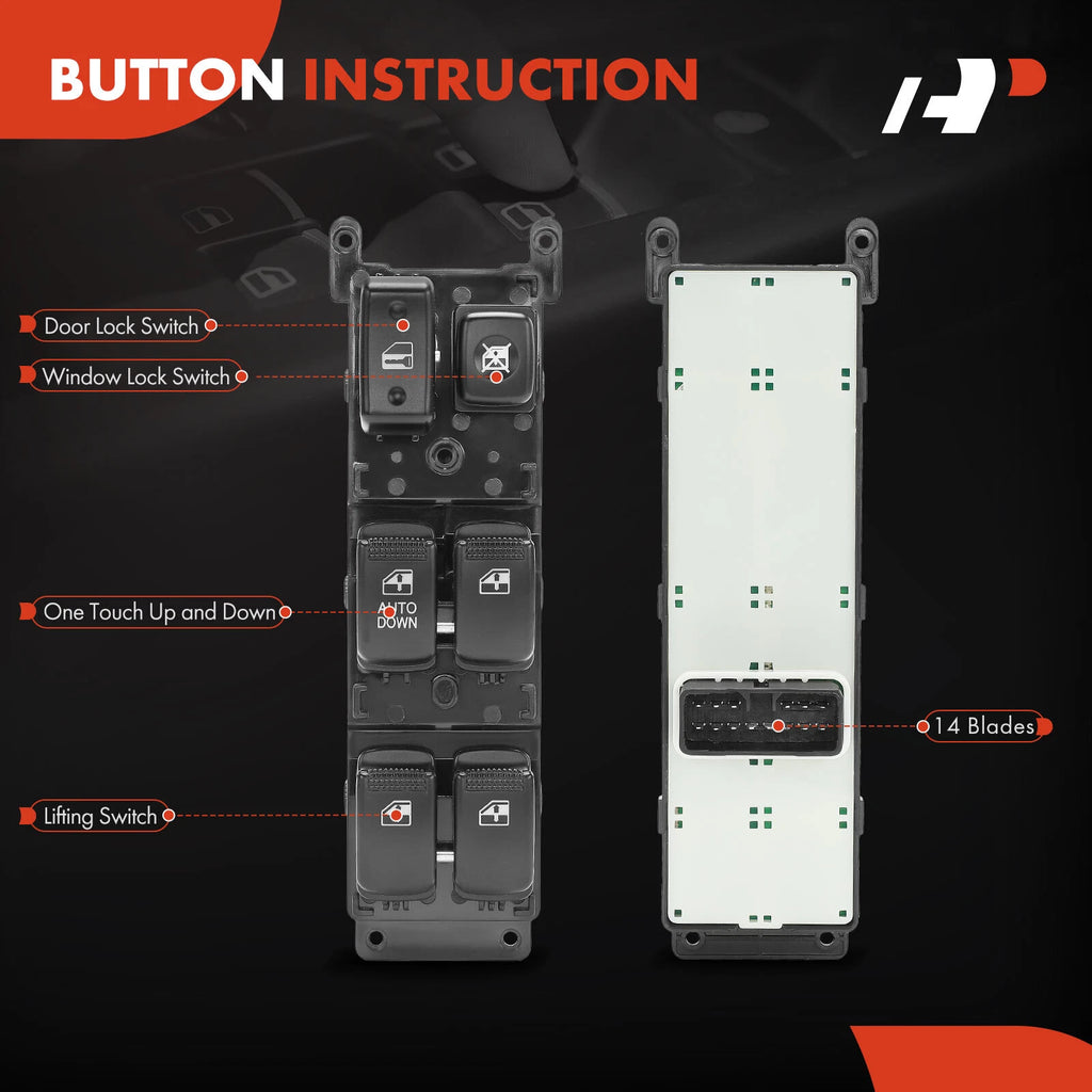 Power Window Switch for Kia Rio (2006-2010)