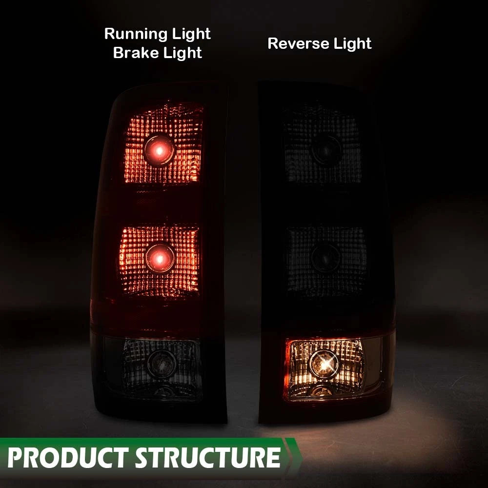 Tail Lights for GMC Sierra 1500 2500 3500HD (2007–2013)
