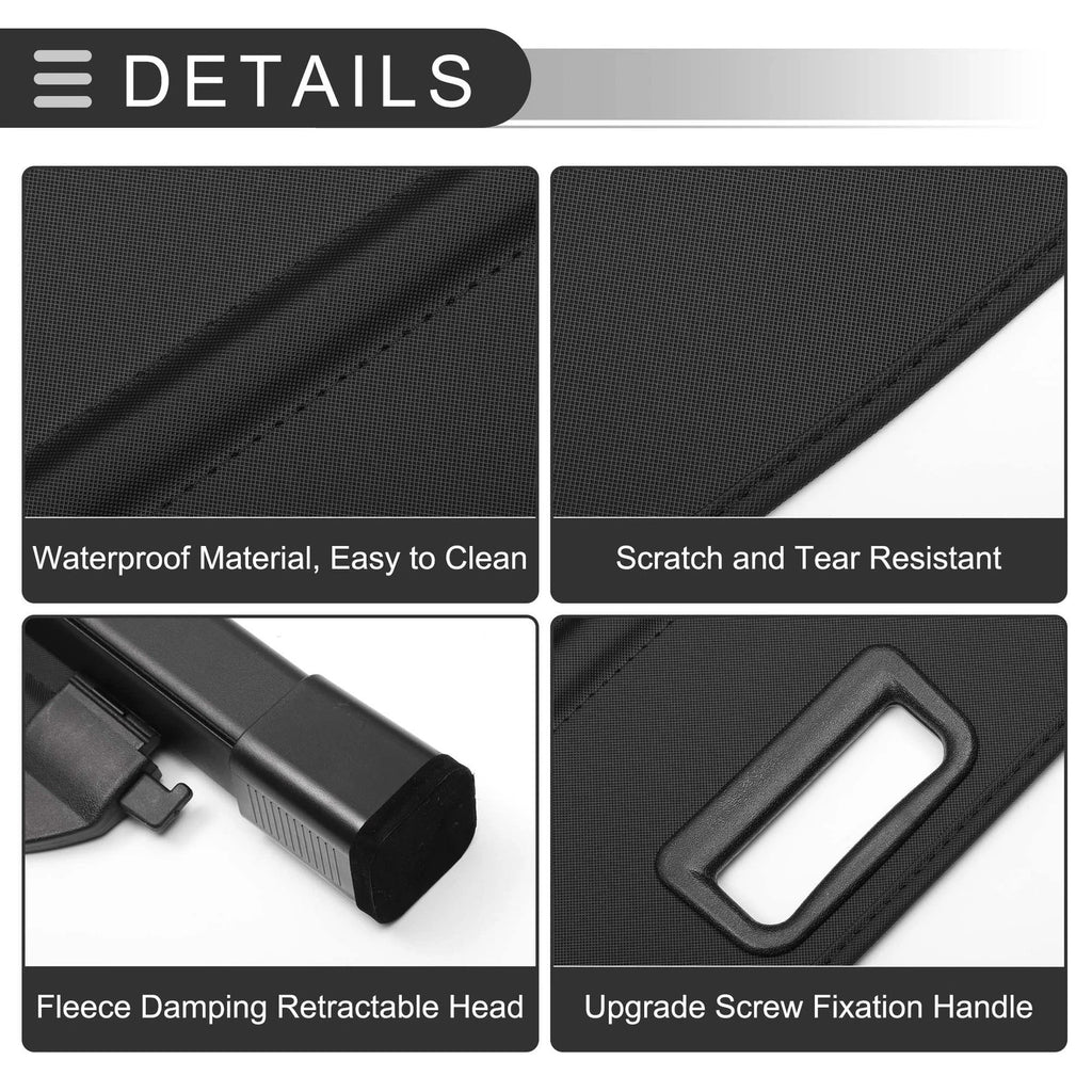 Retractable Cargo Cover for Kia Sorento (2016–2020) Gloss Black