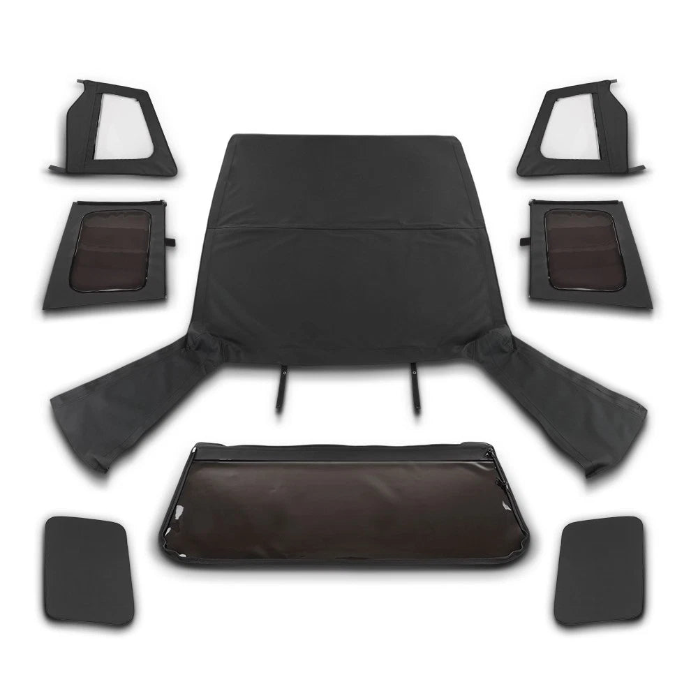 Soft Top with Tinted Windows for Jeep Wrangler YJ (1987–1995)