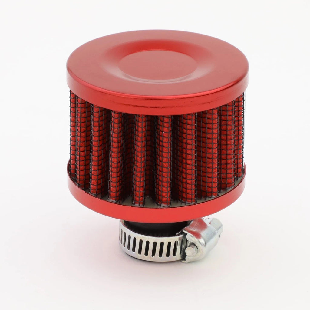 Aluminum Engine Oil Catch Tank 140ml + Filter for Universal Fit (1/2" & 5/8")
