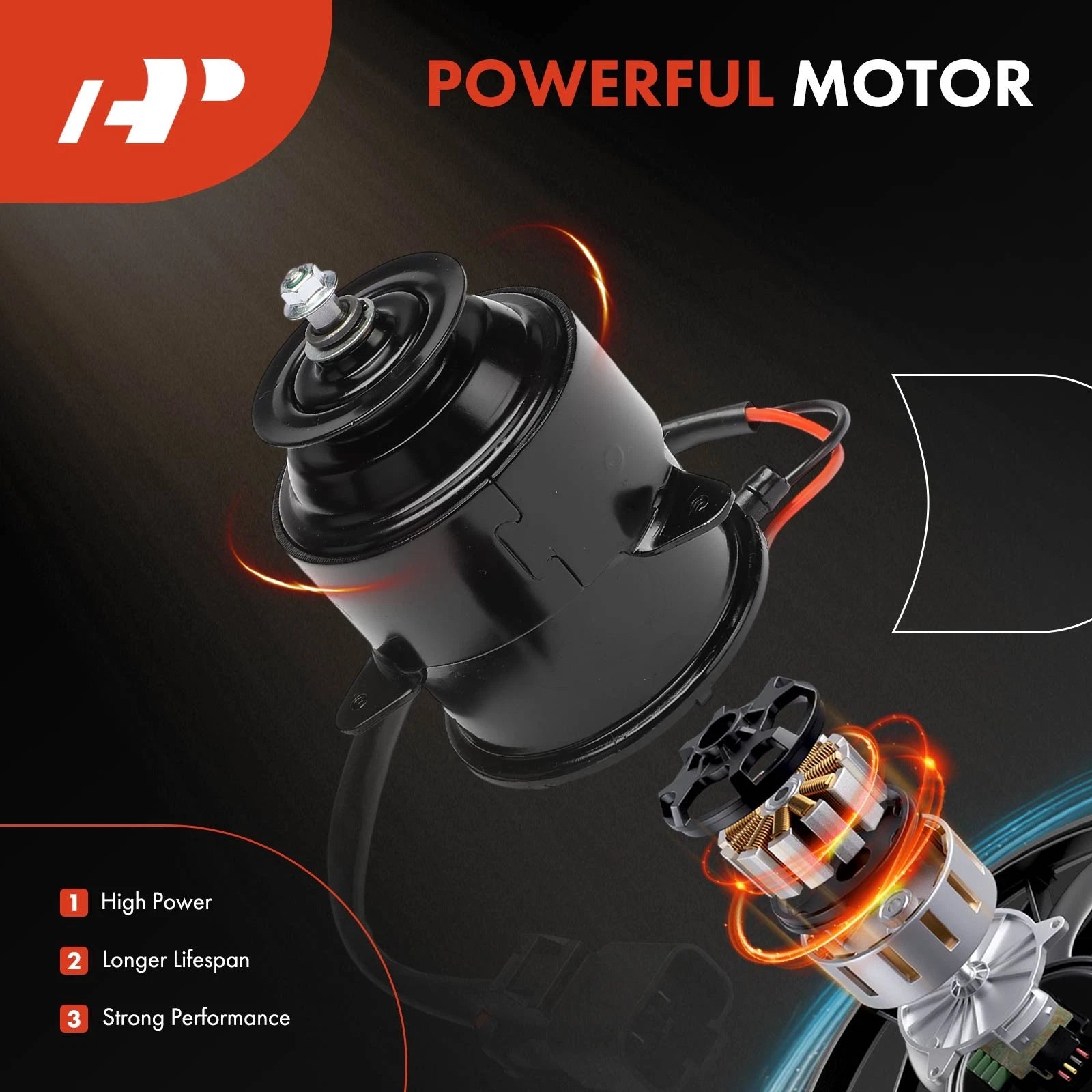 Engine Cooling Fan Motor for Toyota Camry Corolla (2012-2017)