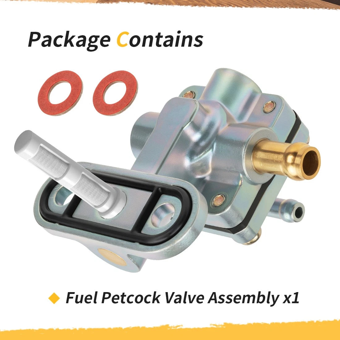 Fuel Petcock Assembly for Suzuki Intruder Volusia 800 Boulevard C50 (2001–2004) #44300-41F01