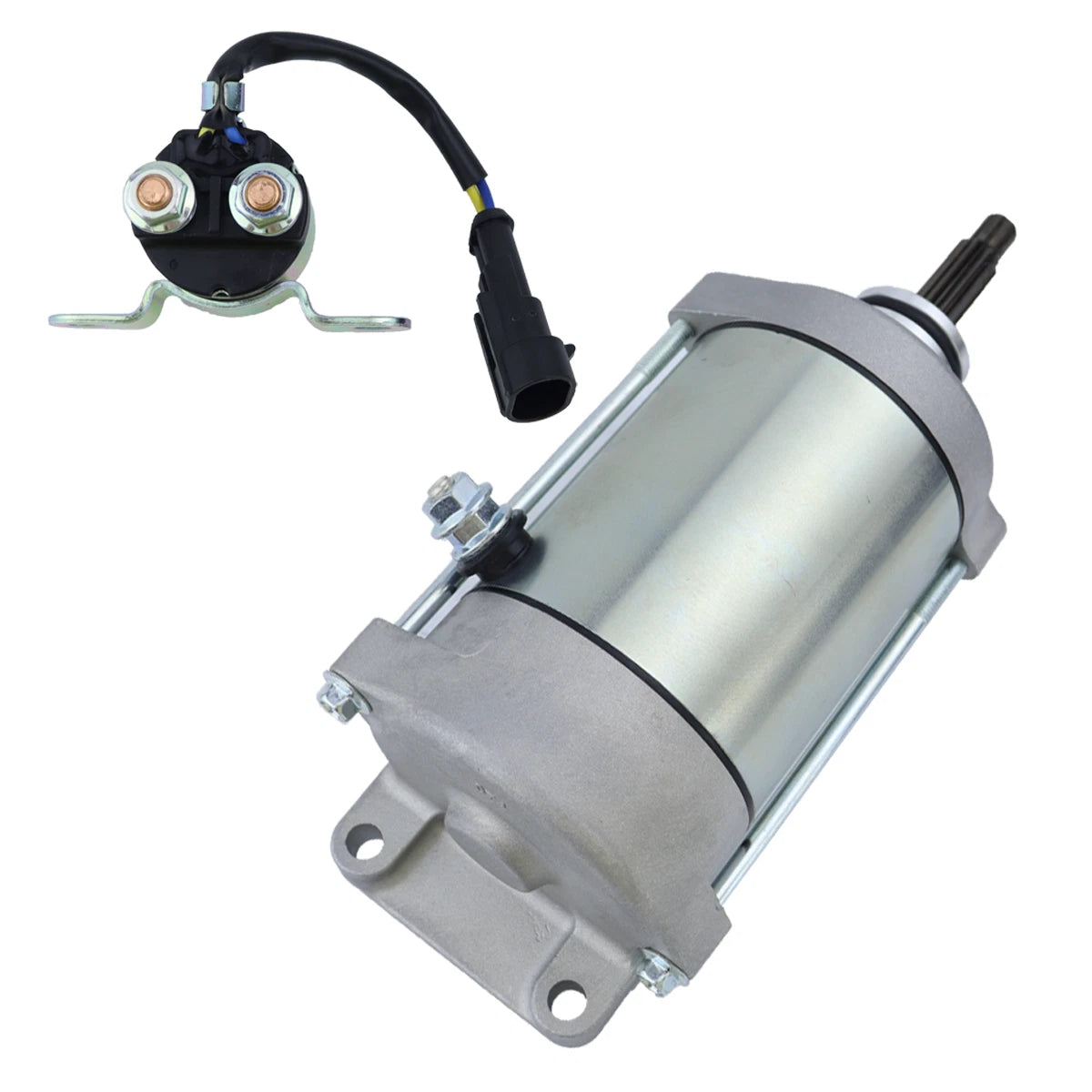 Starter Motor for Polaris RZR 900 (2014–2016) with Relay