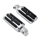 Chrome Rear Foot Pegs for Harley FXFB Fat Bob 2018-2025 ()