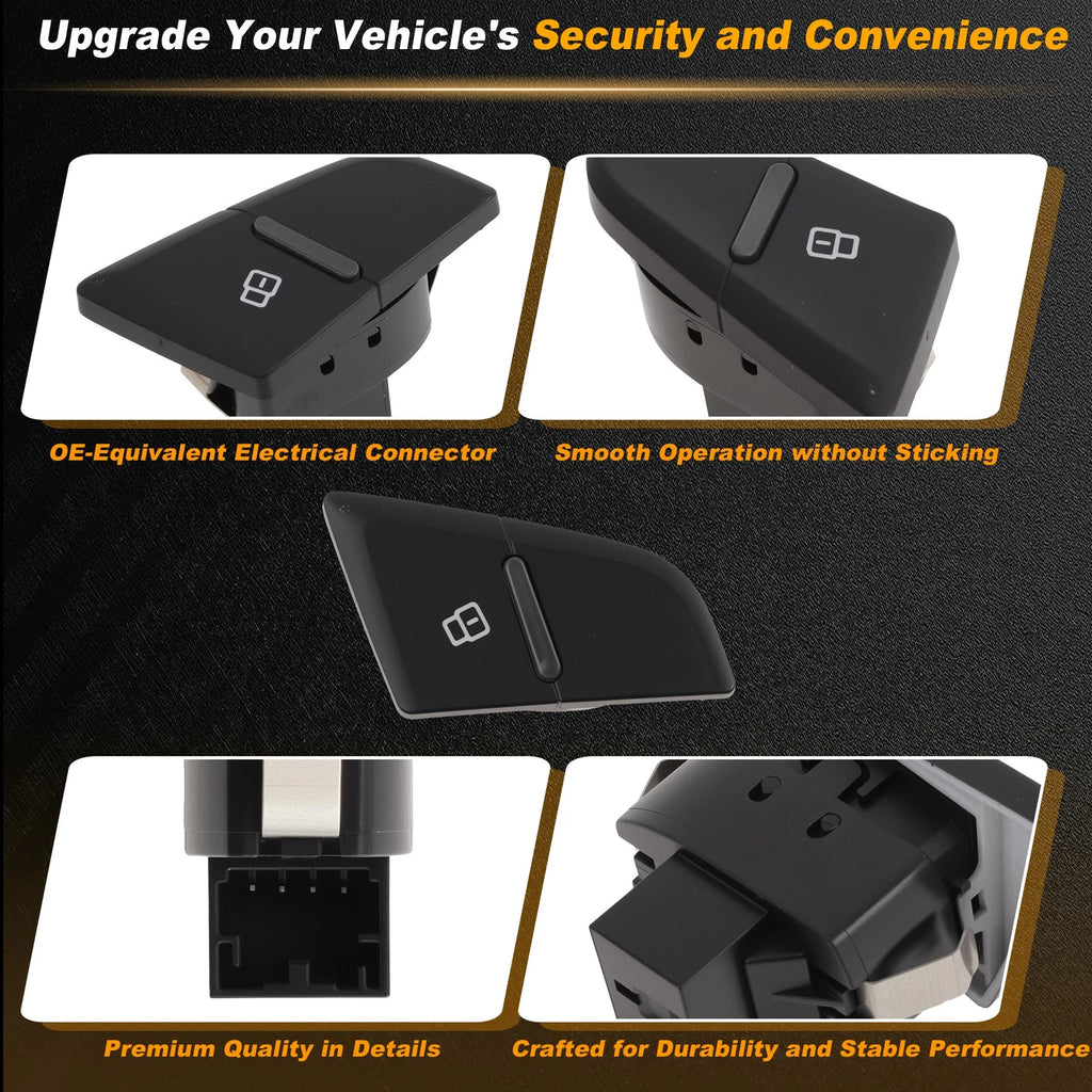 Rear Right Door Lock Switch for Audi Q5 (2009–2017) 8RD962108A