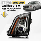 HID/Xenon Headlight for Cadillac CTS V (2009–2014) Left Driver Side