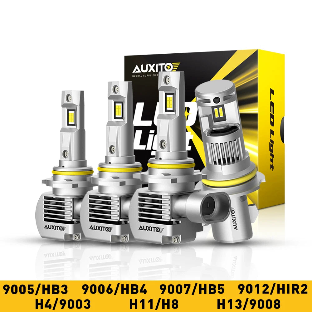 Set of 8 LED Headlight Bulbs H11 H4 9005 9006 9007 H13 9004 9012