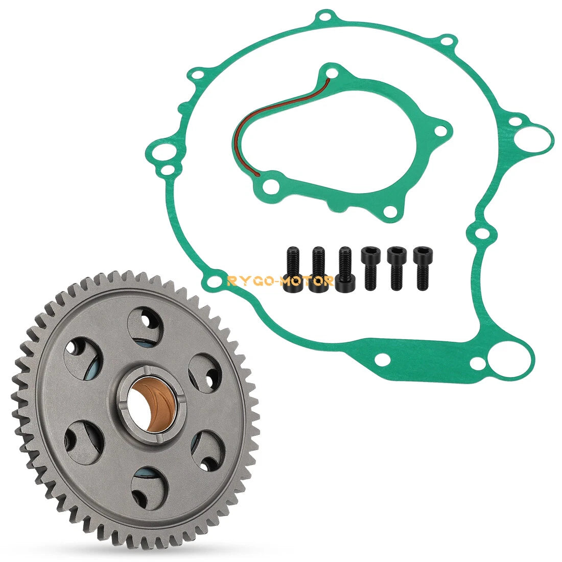 One Way Bearing Starter Clutch Gear w/Gasket for Yamaha Raptor 660 (2004–2005)