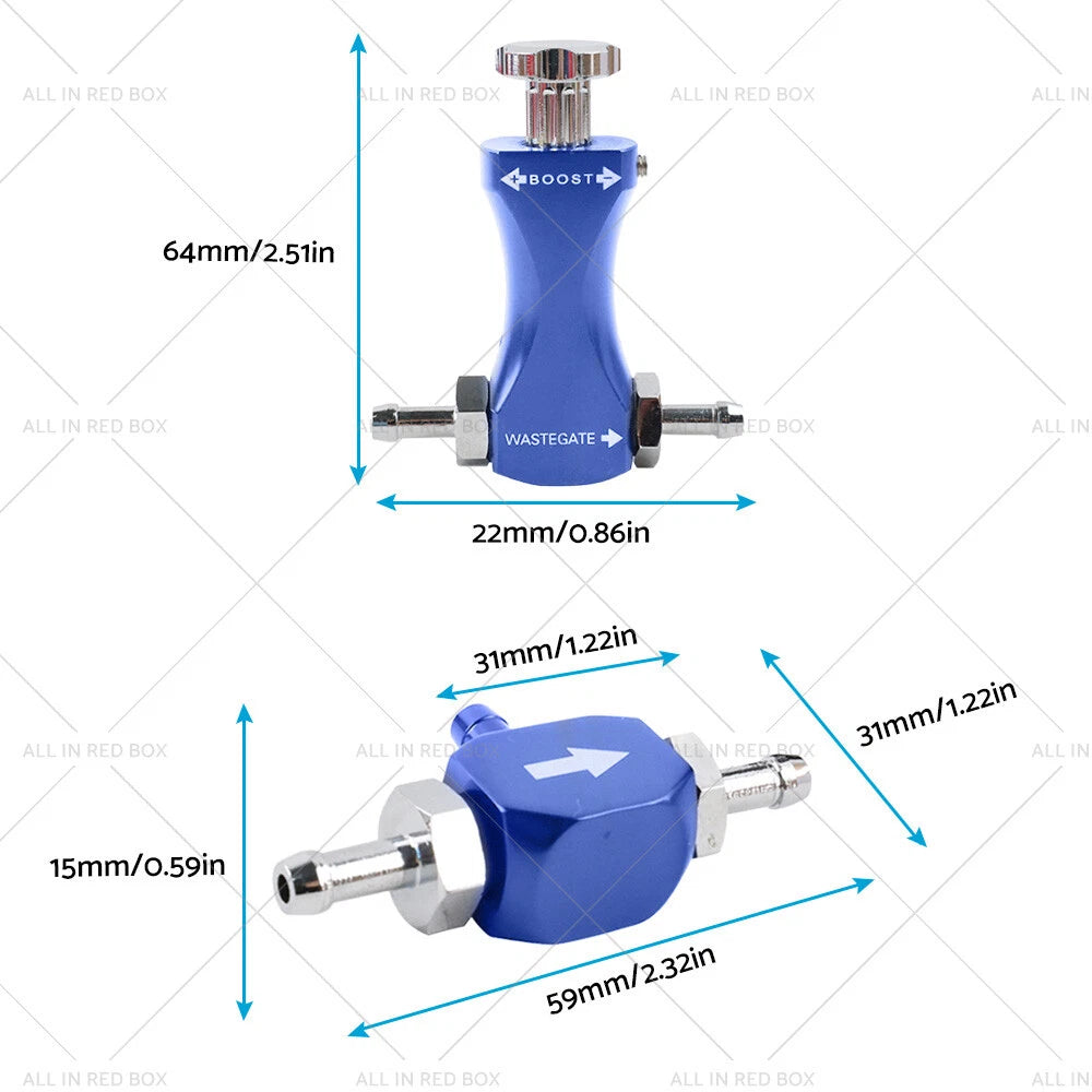 Adjustable Turbo Boost Controller Bleed Valve for Petrol Vehicles