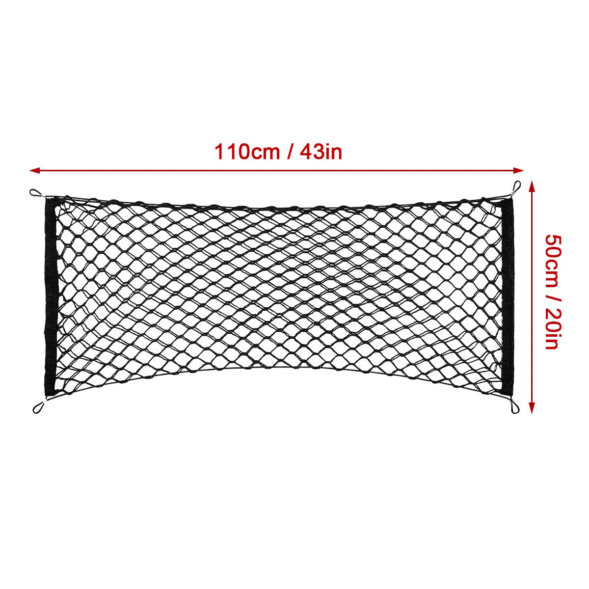 Trunk Cargo Net Storage Organizer for Universal Car