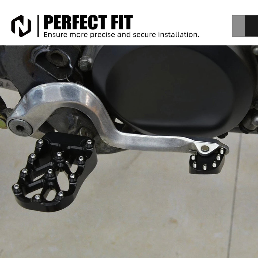 Rear Foot Brake Pedal Plate Wide Tip for Suzuki RM125 RM250 (1992–2000)