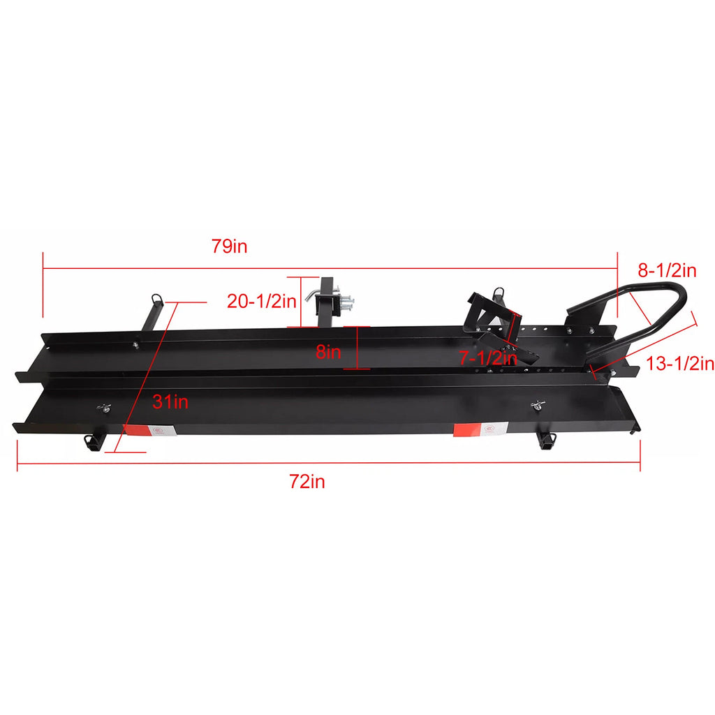 Heavy Duty Motorcycle Carrier for Dirt Bike (600 lbs Capacity)