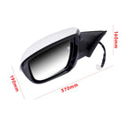 Left Side Power Door Mirror for Nissan Rogue (2014-2017)