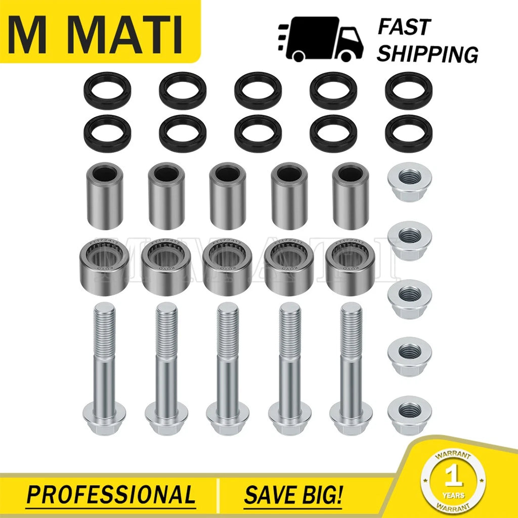 Swing Arm Linkage Bearing Kit & Bolt for Honda Sportrax TRX400X TRX400EX (2004–2009)