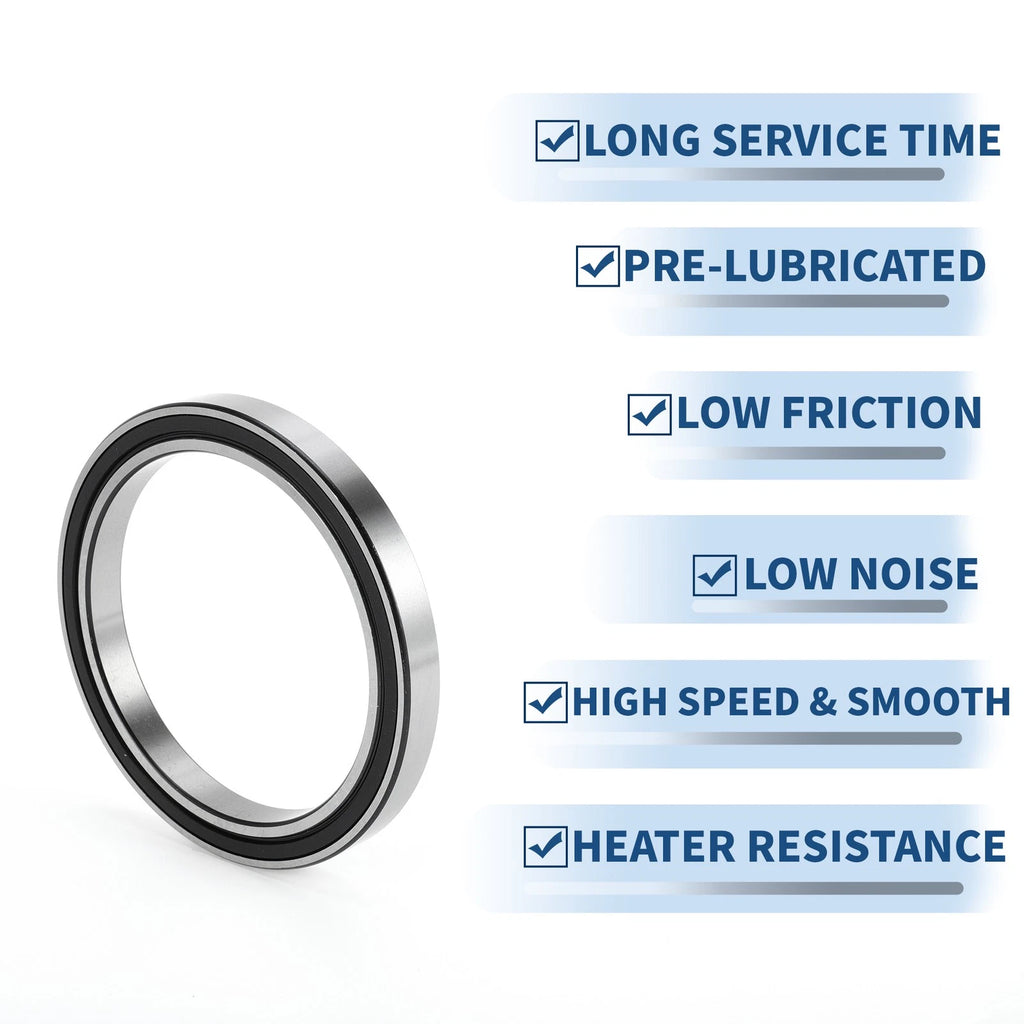 Deep Groove Ball Bearing 6819VV for Scooter Skateboard Wheel (95x120x13mm)
