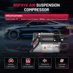 Air Ride Suspension Compressor Pump for Audi A6 1999–2001 4Z7616007A