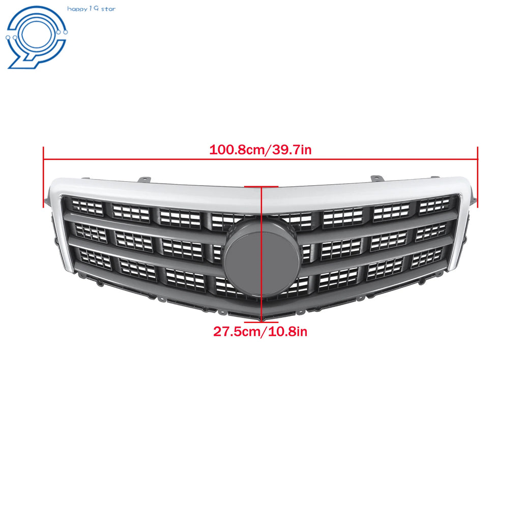 Front Upper Grille with Trim Molding for Cadillac ATS (2013-2014)