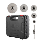 Heavy Duty Carbide Hole Saw Set 5 Sizes for Concrete Masonry Wall Opening