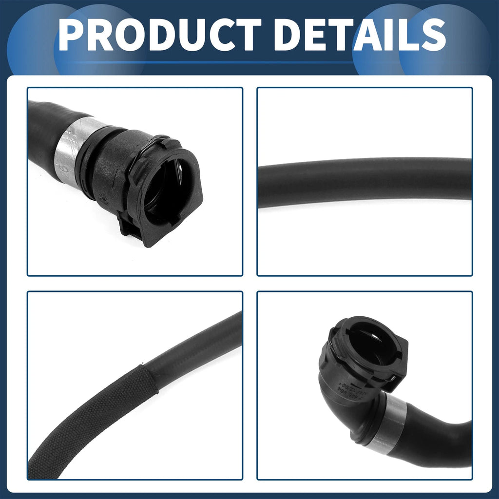 Radiator Hose for BMW X5 (2009–2013), X6 (2008–2011) No. 17127805602 Rubber